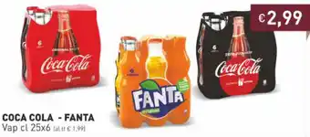 Prezzemolo e Vitale Coca Cola - Fanta Vap 25x6 cl offerta