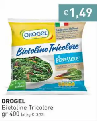 Prezzemolo e Vitale Orogel Bietoline Tricolore 400 gr offerta