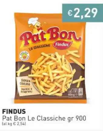 Prezzemolo e Vitale Findus Pat Bon Le Classiche 900 gr offerta
