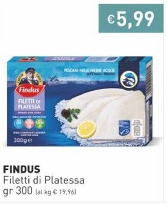 Prezzemolo e Vitale Findus Filetti di Platessa 300 gr offerta