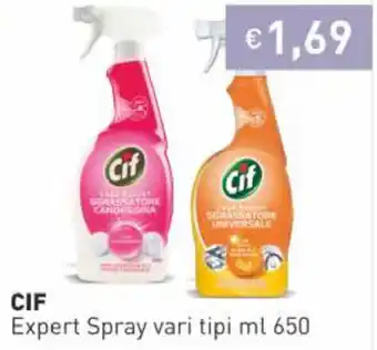Prezzemolo e Vitale Cif Expert Spray 650 ml offerta