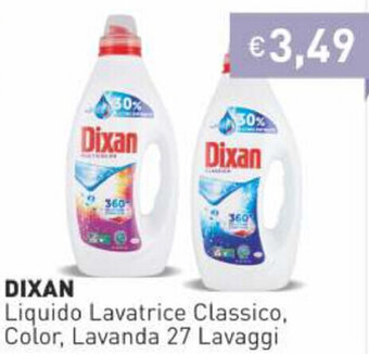 Prezzemolo e Vitale Dixan Liquido Lavatrice Classico, Color, Lavanda 27 Lavaggi offerta