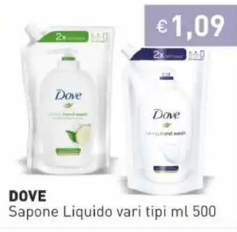 Prezzemolo e Vitale Dove Sapone Liquido 500 ml offerta