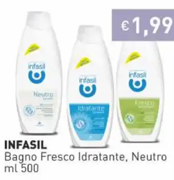 Prezzemolo e Vitale Infasil Bagno Fresco Idratante, Neutro 500 ml offerta