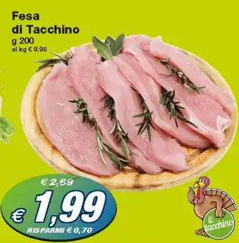 Prix Quality Fesa di Tacchino 200 g offerta