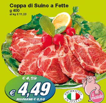 Prix Quality Coppa di Suino a Fette 400 g offerta