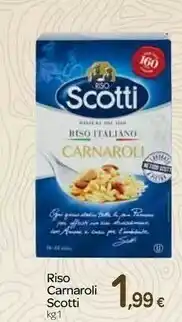 Carrefour Scotti Riso offerta