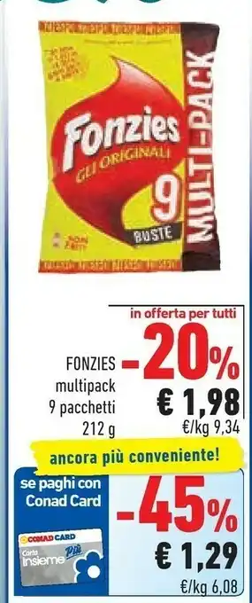Conad Mondelez Fonzies offerta