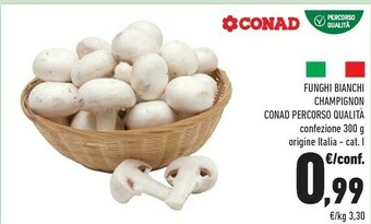 Conad Conad Funghi Champignon offerta