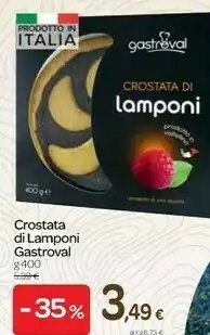 Carrefour Gastroval Crostata offerta