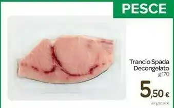 Carrefour Pesce spada offerta