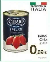 Carrefour Cirio Pomodori pelati offerta