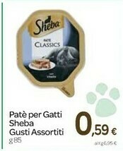 Carrefour Sheba Cibo per gatti offerta