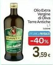 Carrefour Dante Olio extravergine di oliva offerta