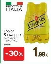 Carrefour Schweppes Bevande analcoliche offerta