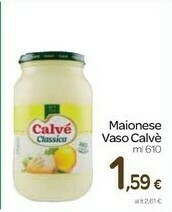 Carrefour Calvè Maionese offerta