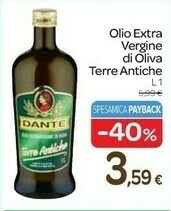 Carrefour Dante Olio extravergine di oliva offerta