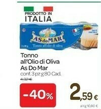 Carrefour Express Tonno offerta