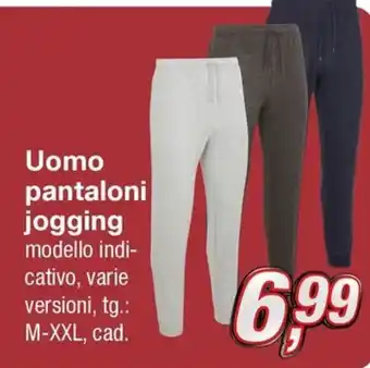 KiK Uomo pantaloni jogging offerta