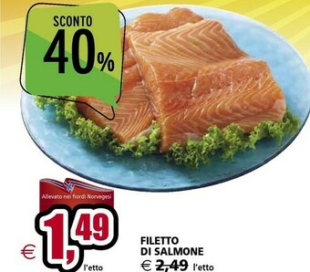Il Gigante Filetto Di Salmone offerta