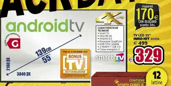 Il Gigante Inno-hit Tv Led 55 Ih55sk offerta