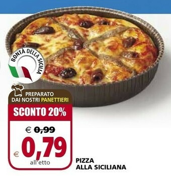 Il Gigante Pizza Alla Siciliana offerta
