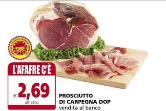 Il Gigante Prosciutto Di Carpegna Dop offerta