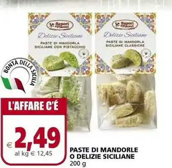 Il Gigante Paste Di Mandorle/ Delizie Siciliane 200 G offerta