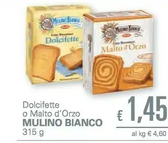 Unes Mulino Bianco Fette biscottate offerta