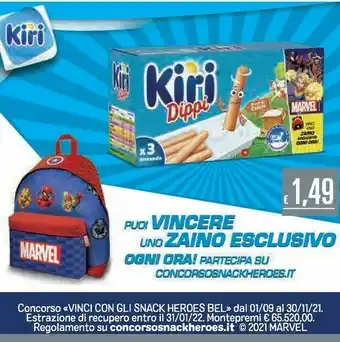 Unes Kiri Formaggio offerta