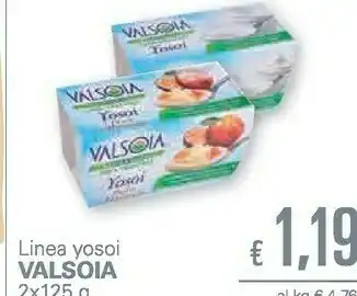 Unes Valsoia Yogurt offerta