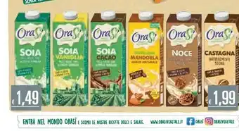 Unes Orasi Latte di soia offerta