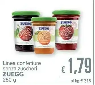 Unes Zuegg Marmellata offerta