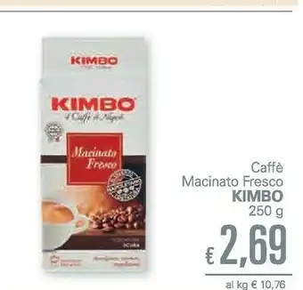 Unes Kimbo Caffè offerta