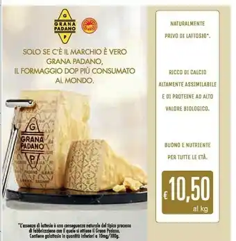 Unes Grana Padano Formaggio offerta