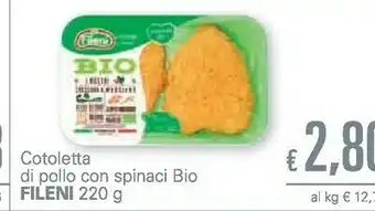 Unes Fileni Cotolette di pollo offerta