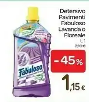 Carrefour Fabuloso Pulizia pavimenti offerta
