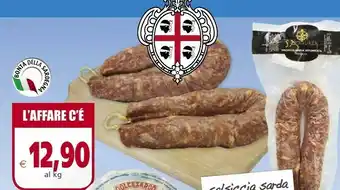 Il Gigante Salsiccia Sarda Dolce O Affumicata offerta