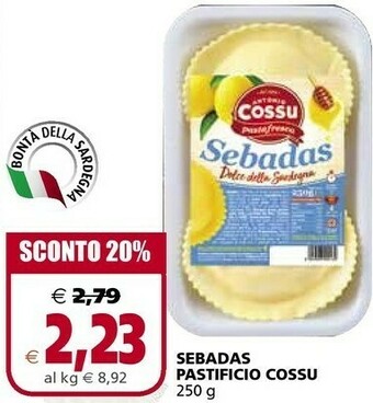 Cossu antonio pastificio Sebadas