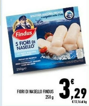 Conad Findus 5 Fiori Di Nasello 250 G(ml) offerta