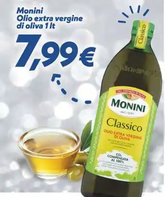 Iper Super Conveniente Monini Olio extra vergine di oliva 1 lt offerta