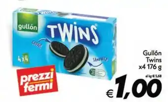 Iper Super Conveniente Gullón Twins x4 176 g offerta