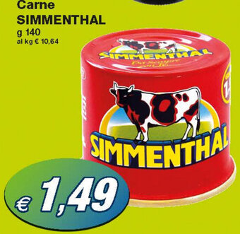 Prix Quality Simmenthal Carne 140 g offerta