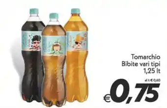Iper Super Conveniente Tomarchio Bibite vari tipi 1,25 It offerta