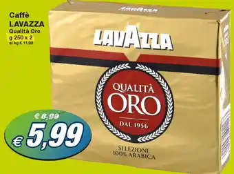 Prix Quality Lavazza Caffè Qualità Oro 250 x 2 g offerta