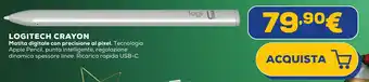 Euronics LOGITECH CRAYON offerta