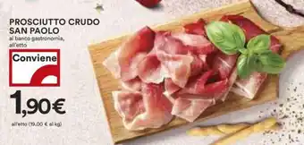 Coop PROSCIUTTO CRUDO SAN PAOLO offerta