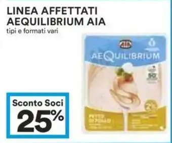 Coop LINEA AFFETTATI AEQUILIBRIUM AIA offerta