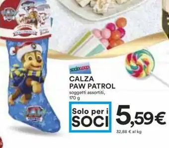 CALZA PAW PATROL soggetti assortiti, 170 g