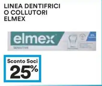 Coop LINEA DENTIFRICI O COLLUTORI ELMEX offerta